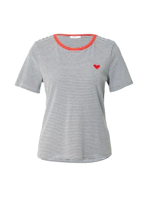Foto van product NÜMPH Shirt 'ALEXA' navy / rood / wit