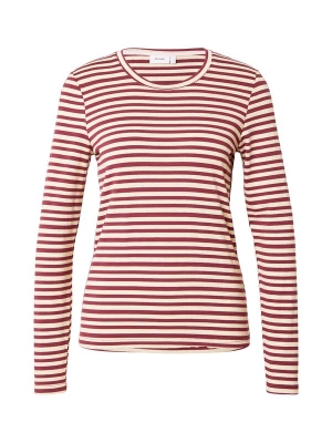 Foto van product NÜMPH Shirt 'RIXIE' lichtbeige / bordeaux
