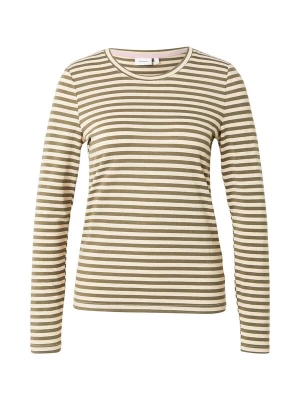 Foto van product NÜMPH Shirt 'RIXIE' sand / olijfgroen