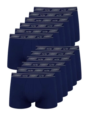 Foto van product Nur Die Boxershorts '3D-Flex Classic' donkerblauw / grijs
