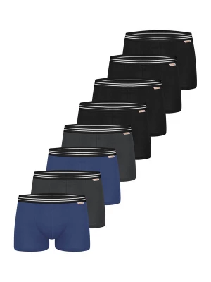 Foto van product Nur Die Boxershorts ' Cotton Stretch ' blauw / antraciet / zwart
