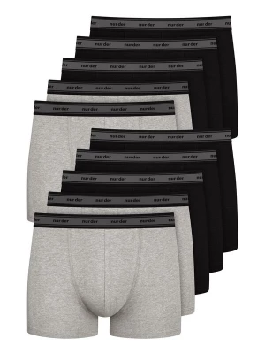 Foto van product Nur Die Boxershorts lichtgrijs / zwart