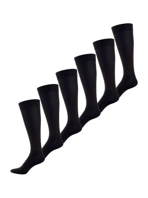 Foto van product Nur Die Kniekousen ' Bambus Kniesocken ' zwart