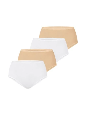 Foto van product Nur Die Slip ' Bio-Baumwolle ' beige / wit