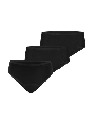 Foto van product Nur Die Slip ' Protection Trio Panty mittelstark extrastark ' zwart