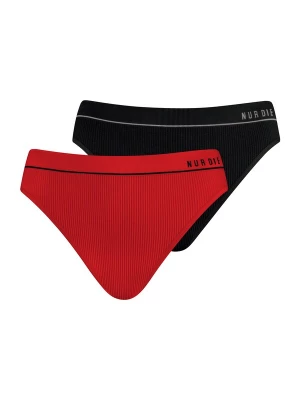 Foto van product Nur Die Slip 'Retro' rood / zwart / wit