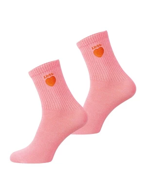Foto van product Nur Die Sokken ' Good Vibes ' rosa