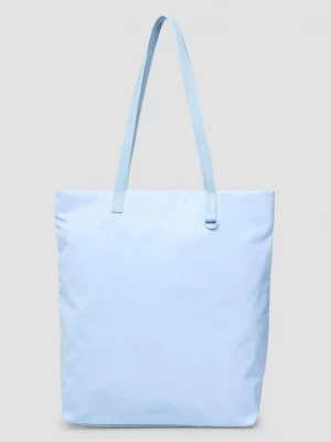 Foto van product nylon draagtas met bloemmotief s.Oliver blauw