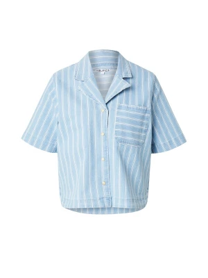 Foto van product OBJECT Blouse 'OBJELSIE' blauw / wit