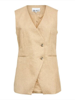 Foto van product OBJECT Bodywarmer 'OBJBea' beige gemêleerd