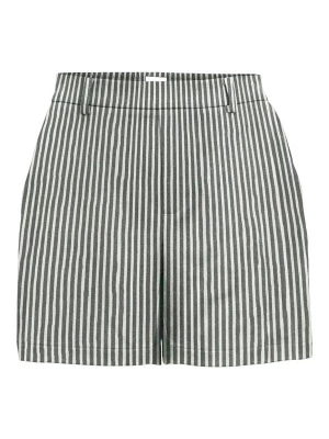 Foto van product OBJECT Broek 'LISA' zwart / wit