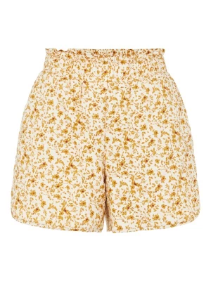 Foto van product OBJECT Broek 'Nelia' sand / oranje
