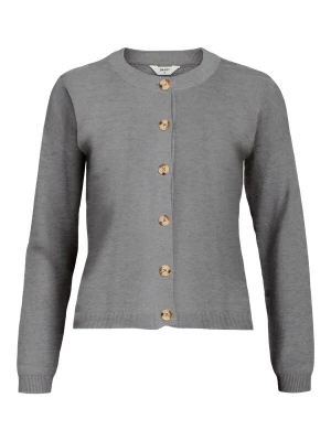 Foto van product OBJECT Gebreid vest 'ESTER' grijs gemêleerd