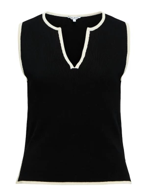 Foto van product OBJECT Gebreide top 'OBJViva' zwart / wit