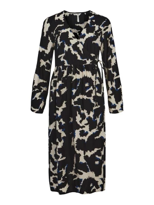 Foto van product OBJECT Jurk 'Limia' beige / blauw / zwart