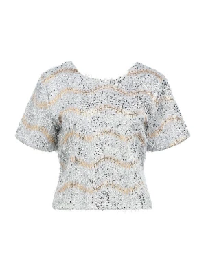 Foto van product OBJECT Shirt 'DANA' goud / zilvergrijs