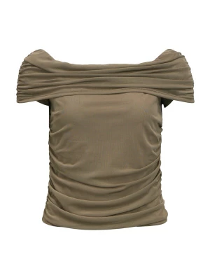 Foto van product OBJECT Shirt 'OBJDINA' donkerbruin