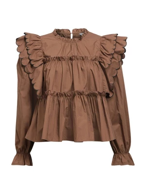 Foto van product OBJECT Shirt 'OBJHOPE' bruin