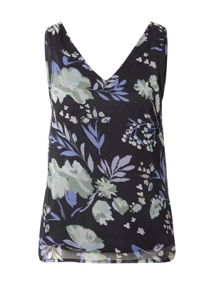 Foto van product OBJECT Top 'FIOLA' smoky blue / donkerblauw / pastelgroen / lichtgroen / pastellila