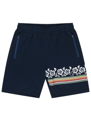 Foto van product Ocean Pacific Broek 'Beachbreak' navy / lichtrood / wit