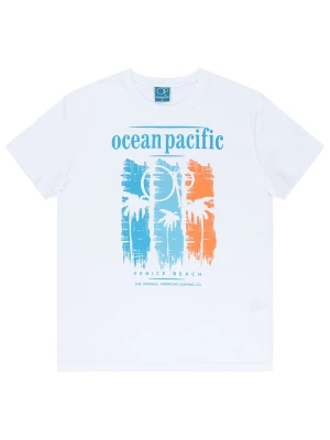Foto van product Ocean Pacific Shirt 'SIARGAO' blauw / oranje / wit