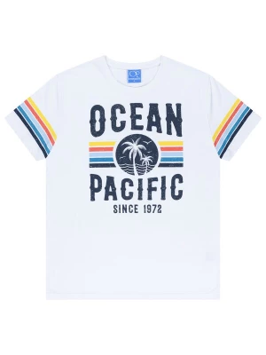 Foto van product Ocean Pacific Shirt 'Tiderush' navy / geel / oranje / wit