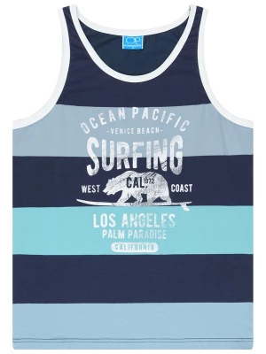 Foto van product Ocean Pacific Shirt 'Torrent' opaal / aqua / donkerblauw / wit