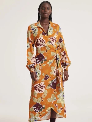 Foto van product Odd Molly Jurk 'Kristina' pastelgroen / oranje / pastelroze / wijnrood