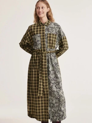 Foto van product Odd Molly Jurk 'Krystal' olijfgroen / gemengde kleuren