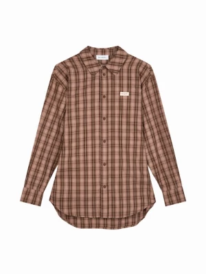 Foto van product OH APRIL Blouse 'Lilia' chamois / bruin / donkerbruin