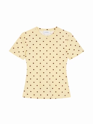 Foto van product OH APRIL Shirt 'Joy' bruin / geel