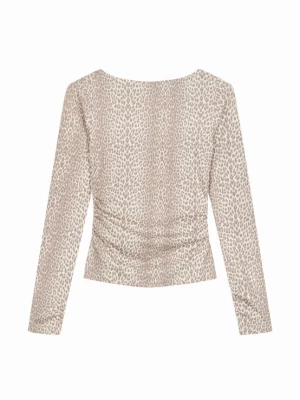 Foto van product OH APRIL Shirt 'Maeve' beige / donkerbeige