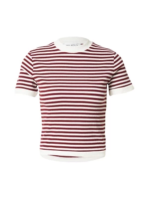 Foto van product OH APRIL Shirt 'Nuala' donkerrood / wit