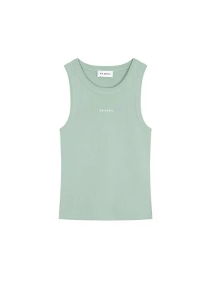 Foto van product OH APRIL Top 'Dara' lichtgroen / wit