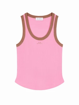 Foto van product OH APRIL Top 'Fiora' bruin / lichtroze