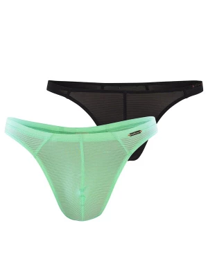 Foto van product Olaf Benz Slip ' RED1201 Ministring ' mintgroen / zwart