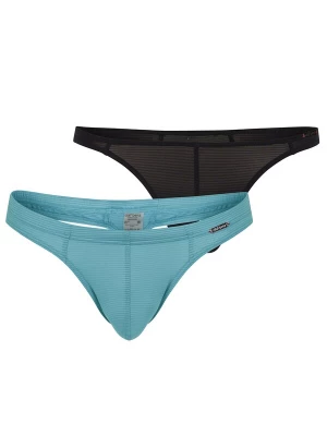 Foto van product Olaf Benz Slip ' RED1201 Ministring ' lichtblauw / zwart