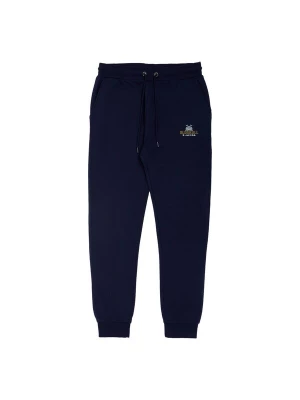 Foto van product Oldskull Broek 'Samurai' navy / olijfgroen / wit