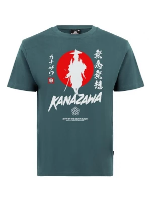 Foto van product Oldskull Shirt 'Asian Silent Blade Kanazawa' petrol