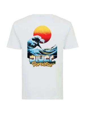 Foto van product Oldskull Shirt 'Retro Pixel Wave Logo Graphic' wit