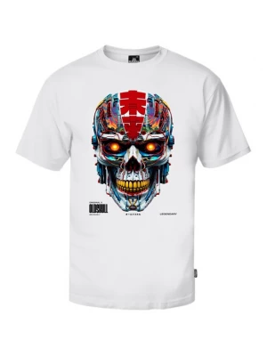 Foto van product Oldskull Shirt 'Xtreme Vivid Skull' wit