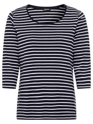 Foto van product Olsen Shirt 'Hannah' marine / wit