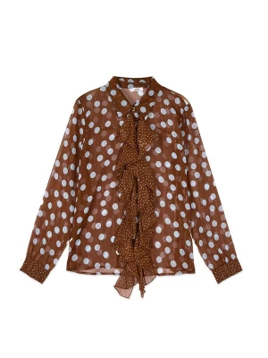 Foto van product oltre Blouse bruin