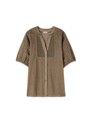 Foto van product oltre Blouse grasgroen