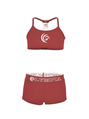 Foto van product OLYMPIA Bikini bordeaux / wit