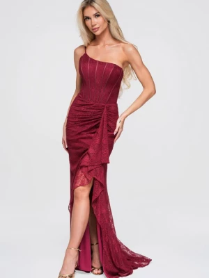 Foto van product Ombre Avondjurk bordeaux