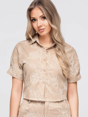Foto van product Ombre Blouse beige / offwhite