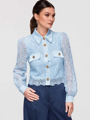 Foto van product Ombre Blouse hemelsblauw