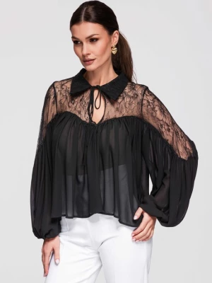 Foto van product Ombre Blouse 'OW-TS-E0026' zwart
