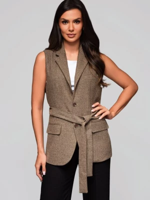 Foto van product Ombre Bodywarmer donkerbeige